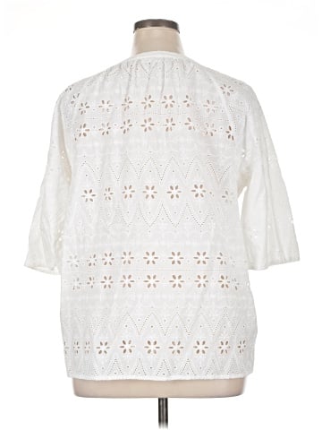 J.Jill 3/4 Sleeve Blouse (view 2)