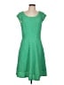 Robbie Bee Chevron-herringbone Green Casual Dress Size L - photo 1