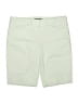 The Limited Solid Green Shorts Size 10 - photo 1
