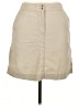 L.L.Bean Solid Tan Casual Skirt Size 14 - photo 1
