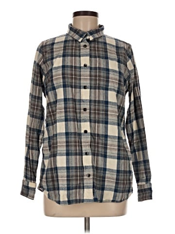 L.L.Bean Long Sleeve Button-Down Shirt (view 1)