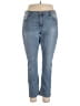DKNY Jeans Solid Blue Jeans Size 16 - photo 1