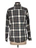 L.L.Bean Plaid Gray Long Sleeve Button-Down Shirt Size M - photo 2
