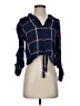 BCBGeneration 100% Rayon Blue 3/4 Sleeve Polo Size XS - photo 1