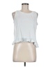 Buffalo by David Bitton White Sleeveless Top Size M - photo 1
