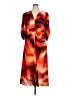 DKNY 100% Polyester Tie-dye Orange Cocktail Dress Size XL - photo 1