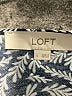 Ann Taylor LOFT 100% Rayon Blue Short Sleeve Blouse Size L - photo 7