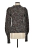 Veronica Beard Tweed Gray Turtleneck Sweater Size S - photo 1