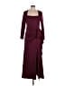 Xscape Burgundy Cocktail Dress Size 10 - photo 1