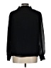 J.Crew Black Long Sleeve Blouse Size L - photo 2