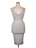 AX Paris Solid Gray Cocktail Dress Size 14 - photo 1