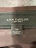 Ann Taylor 100% Polyester Metallic Brown Formal Skirt Size 10 - photo 4