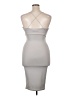 AX Paris Solid Gray Cocktail Dress Size 14 - photo 2