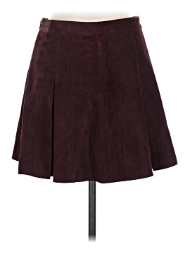 Alice + Olivia Leather Skirt (view 1)
