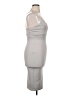 AX Paris Solid Gray Cocktail Dress Size 14 - photo 4
