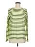 L.L.Bean Stripes Green Long Sleeve T-Shirt Size M - photo 1