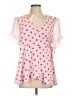 Torrid Pink Short Sleeve Top Size Lg Plus (0) - photo 1