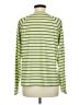 L.L.Bean Stripes Green Long Sleeve T-Shirt Size M - photo 2