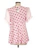 Torrid Pink Short Sleeve Top Size Lg Plus (0) - photo 2