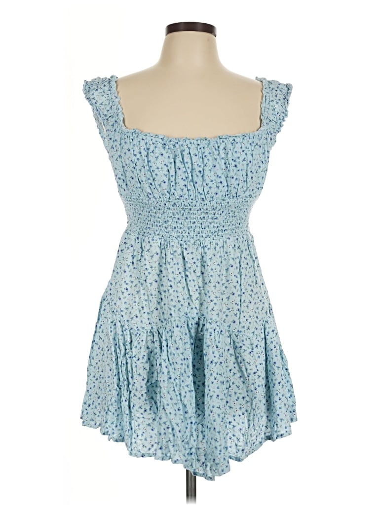 Pre-owned Aéropostale Casual Dress In Blue