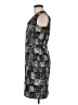 Max Mara Graphic Silver Black Cocktail Dress Size 8 - photo 5