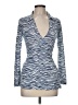 Doki Geki Blue Long Sleeve Top Size M - photo 1