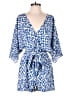 Shein Print Blue Romper Size 6 - photo 1