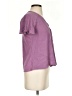 Massimo Dutti Purple Short Sleeve Blouse Size XS - photo 4