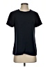 J.Crew 100% Polyester Black Short Sleeve T-Shirt Size 4 - photo 1