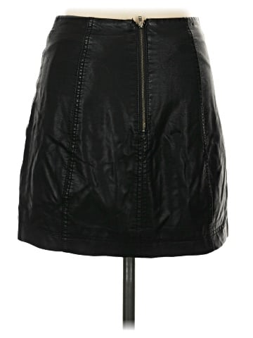Free People Faux Leather Skirt (view 2)