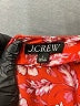 J.Crew 100% Polyester Paisley Red Casual Dress Size 2 - photo 4