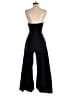 4SI3NNA Solid Black Jumpsuit Size S - photo 2