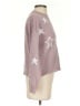 Shein 100% Polyester Stars Pink Pullover Sweater Size 4 - photo 4