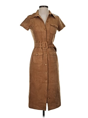 White House Black Market Trenchcoat (view 1)