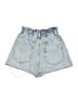 Zara Blue Denim Shorts Size 4 - photo 2