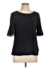 Talbots Black 3/4 Sleeve T-Shirt Size L - photo 1