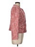 Ann Taylor LOFT Tweed Red Blazer Size L - photo 4