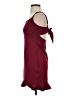 Unbranded Solid Burgundy Cocktail Dress Size S - photo 5