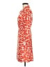 Laundry by Design Print Orange Casual Dress Size M - photo 5