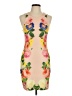 Derek Heart Graphic Tan Cocktail Dress Size L - photo 1