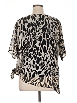Dana Buchman Short Sleeve Blouse (view 2)