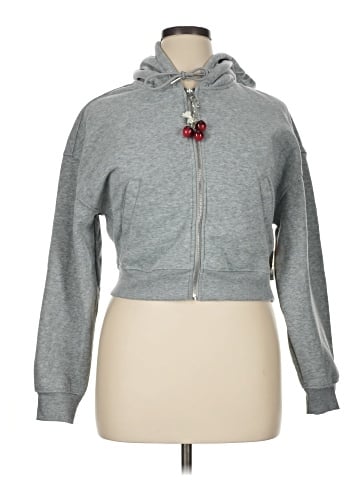No Comment Zip Up Hoodie (view 1)