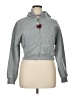 No Comment 100% Polyester Gray Zip Up Hoodie Size XL - photo 1