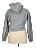 No Comment 100% Polyester Gray Zip Up Hoodie Size XL - photo 2
