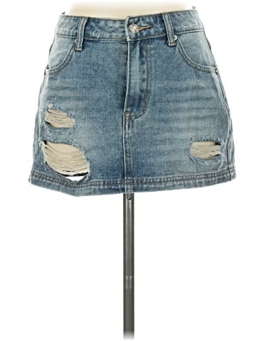 Shein Denim Skirt (view 1)