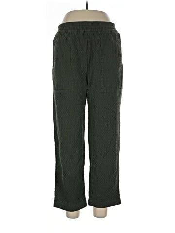 Madewell Pull-On High-Rise Tapered Pants in Diamond Jacquard (view 1)