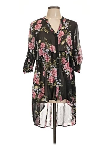 Torrid 3/4 Sleeve Blouse (view 1)