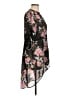Torrid 100% Polyester Black 3/4 Sleeve Blouse Size Lg Plus (0) - photo 4