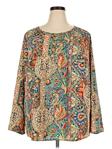 Emery Rose Long Sleeve Blouse (view 1)
