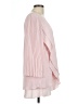 Laurie Felt 100% Polyester Pink 3/4 Sleeve Blouse Size L - photo 4